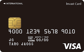 ICチップ付きのクレジットカードのイメージ