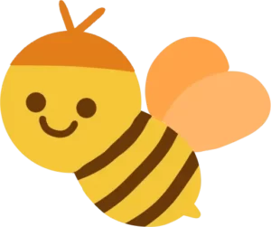 蜂のイラストです。